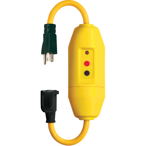 Jeux de cordons avec disjoncteur de fuite &agrave; la terre en ligne , 120 V, 15 A, Cordon de  The Estey Group