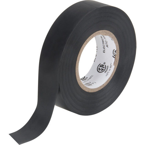 Ruban isolant, 19 mm (3/4") x 18 m (60'), Noir, 7 mils The Estey Group
