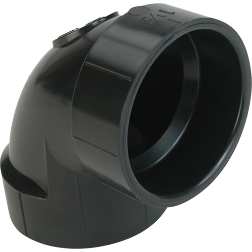 Raccord en coude 90°, Noeud x noeud, Plastique, 1-1/4" The Estey Group