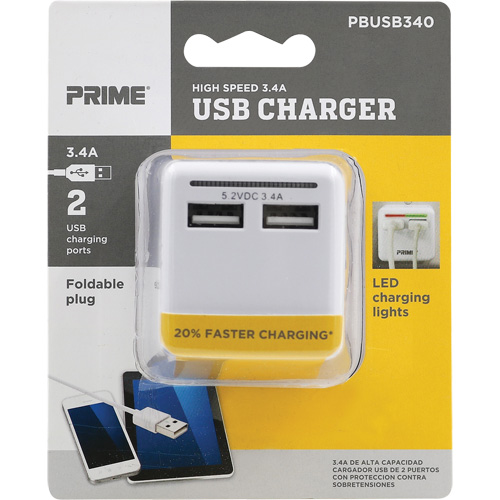 Prime&reg; High-Speed USB Charger The Estey Group
