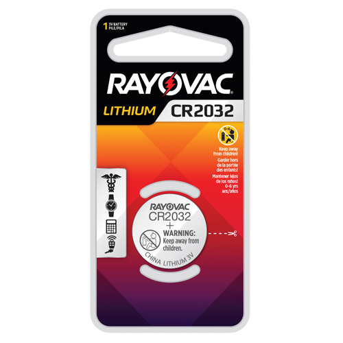 CR2032 Lithium Coin Cell Battery, 3 V The Estey Group