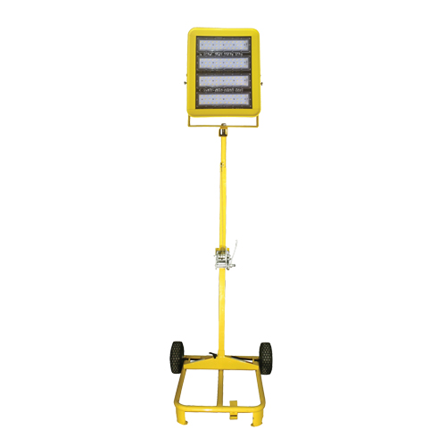 Chariot d'&eacute;clairage &agrave; t&ecirc;te unique avec treuil, DEL, 200 W, 30000 lumens, Boîtier en Aluminium The Estey Group