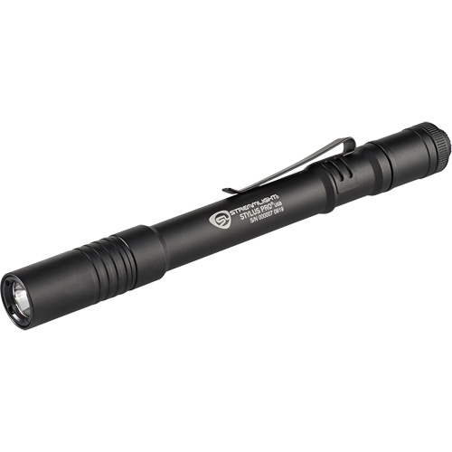 Lampe de poche stylo USB Stylus Pro, DEL, 350 lumens, Corps en Aluminium, piles Rechargeable, Compris The Estey Group
