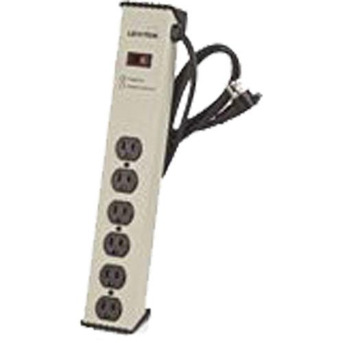Barre de limiteur de surtension, 6 Prises, 900 J, 1500 W, Cordon 6' The Estey Group