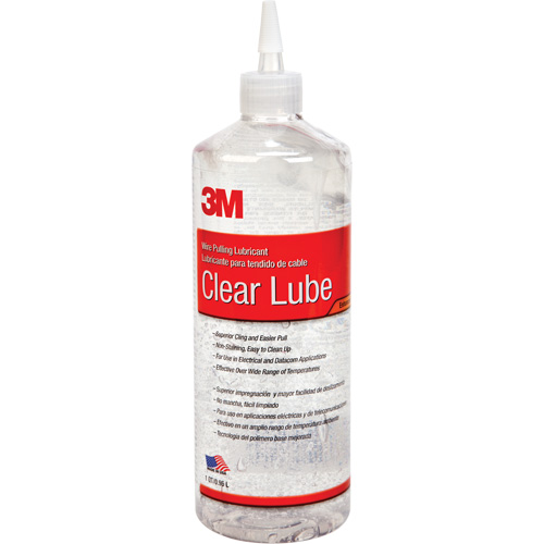 Lubrifiant pour tirage de c&acirc;bles, Bouteille pressable The Estey Group
