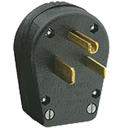 Dual Power Plug, Thermoplastic, 30 A/50 A, 250 V The Estey Group