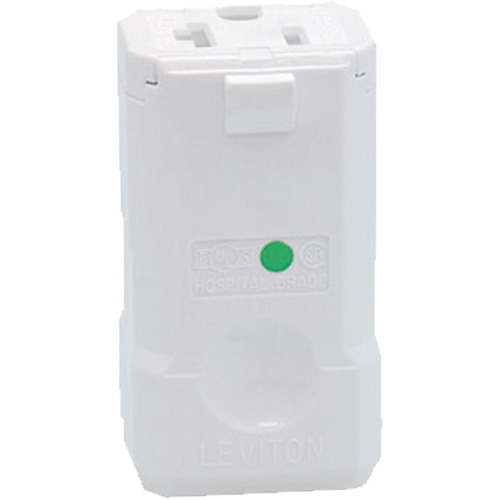 Connecteur de prise de rallonge de qualit&eacute; hospitali&egrave;re, 5-20R, Nylon The Estey Group
