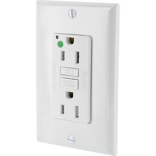SmartlockPro&reg; Extra Heavy-Duty Self-Test GFCI Receptacle The Estey Group