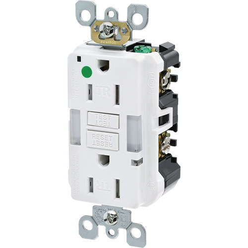 SmartlockPro&reg; Extra Heavy-Duty Self-Test GFCI Receptacle The Estey Group