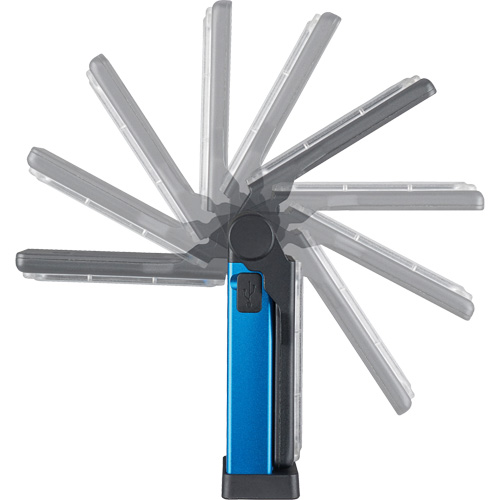 Lampe de travail multifonctionnelle compacte FlipMate, DEL, 500 lumens, Boîtier en Aluminium The Estey Group