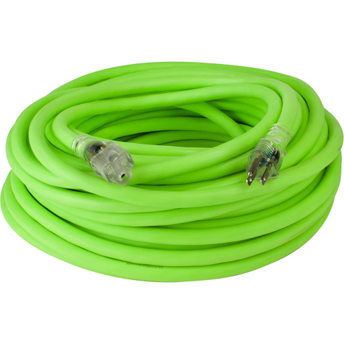 Flexzilla&reg; Pro Industrial Extension Cord, All-Weather, SJTW, 10/3 AWG, 15 A, 100' The Estey Group