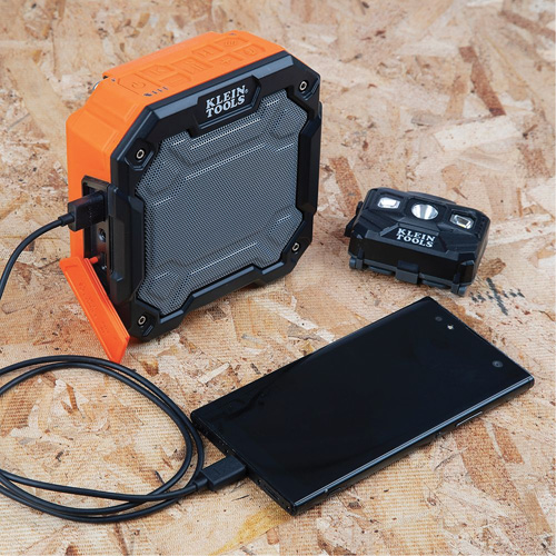 Bluetooth&reg; Jobsite Speaker with Magnet & Hook (Tool Only), Lithium-Ion The Estey Group