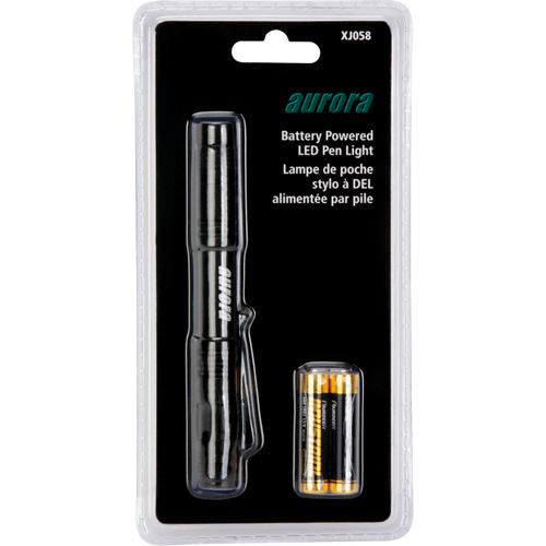 Lampe de poche stylo Cree, DEL, 90 lumens, Corps en Aluminium, piles AAA, Compris The Estey Group