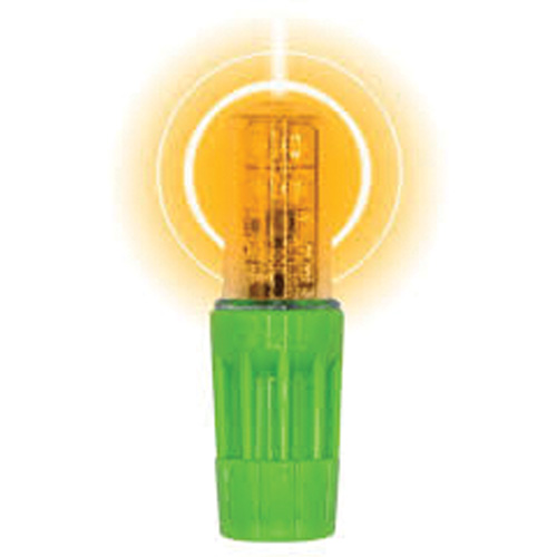 Lampe &agrave; DEL tr&egrave;s lumineuse Rocket II pour les fouets d'avertissement style &agrave; douille 1156, Clignotement, Ambr&eacute;e The Estey Group