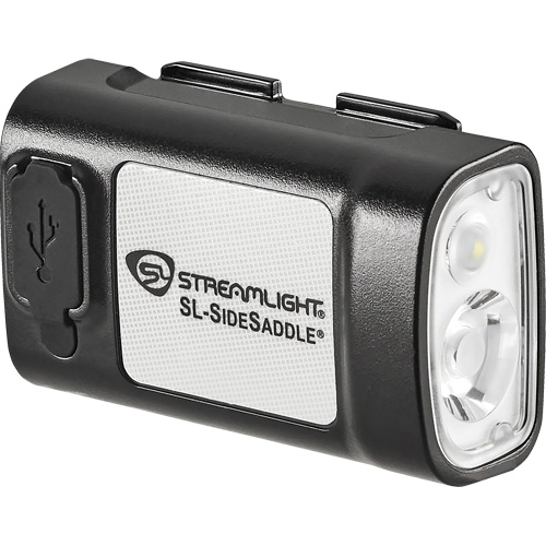 Lampe de casque SL-SIDESADDLE USB pour casques et casques de s&eacute;curit&eacute;, DEL, 350/320/400 lumens, 6,25/7/5 hres de fonctionnement, piles Rechargeable The Estey Group