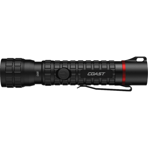 G40R Waterproof Flashlight with Twist Focus, LED, 650 Lumens, Rechargeable Batteries The Estey Group