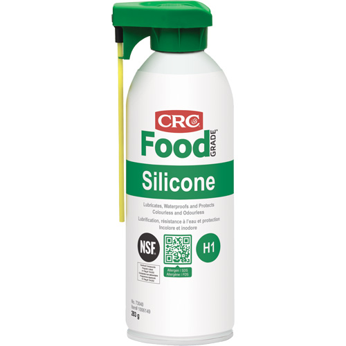 Lubrifiants au silicone pour la transformation alimentaire, Canette a&eacute;rosol The Estey Group