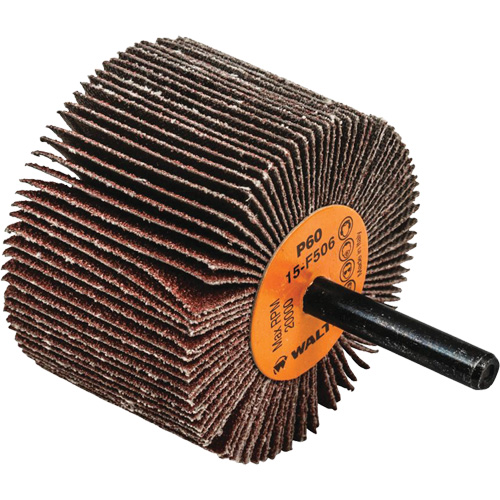 Coolcut Flap Wheel, Aluminum Oxide, 60 Grit, 2-1/2" x 1-1/2" x 1/4" The Estey Group