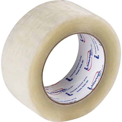 Box Sealing Tape, Hot Melt Adhesive, 1.6 mils, 50 mm (2") x 132 m (433') The Estey Group