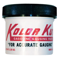 P&acirc;te de jaugeage d'essence Kolor Kut , Cruche The Estey Group