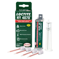 Adh&eacute;sif hybride pour r&eacute;parations structurales HY 4070, Deux composants, Cartouche double, 11 g, Blanc cass&eacute; The Estey Group
