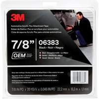 Ruban en acrylique de 3M pour l'automobile, 18 m (60') lo x 22 mm (7/8") la, 45 mils, Acrylique The Estey Group