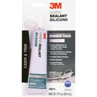 Produit d'&eacute;tanch&eacute;it&eacute; &agrave; base de silicone de calibre marin, 3 oz., Tube, Transparent The Estey Group