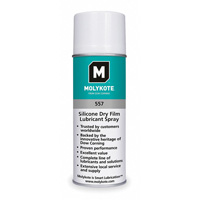 Film lubrifiant sec au silicone Molykote 557, Canette a&eacute;rosol The Estey Group