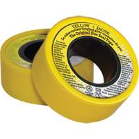PTFE Thread Sealant Tape, 236" L x 3/4" W, Yellow The Estey Group