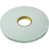Ruban double face en mousse, 33 m (108') lo x 18 mm (3/4") la, 62,5 mils, Ur&eacute;thane The Estey Group