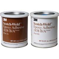 Scotch-Weld Adhesive, 32 fl. oz., Pail, Two-Part, Green The Estey Group