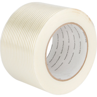 Ruban renforc&eacute; de filaments Scotch, &eacute;paisseur 4 mils, 72 mm (3") x 55 m (180')  The Estey Group