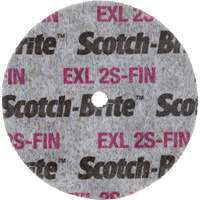 Meule homog&egrave;ne Scotch-Brite EXL, 3" x 1/2", Arbre de 1/4" The Estey Group