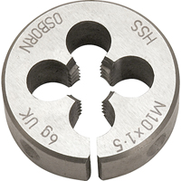 Fili&egrave;re ronde segment&eacute;e, Filet de M10 X 1,5, Acier rapide The Estey Group