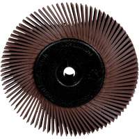 Brosses radiales bristle pour meuleuses d'&eacute;tabli, Grain 36X, 6" dia. The Estey Group