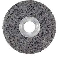 Roue unitaris&eacute; CS-UW Clean & Strip Scotch-Brite, 6" x 1", Arbre de 5/8", Grain de Extra grossier, Carbure de silicium The Estey Group