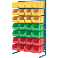 Supports fixes pour contenants - &agrave; un cot&eacute; - Support seulement, 36" la x 12" p x 61" h The Estey Group