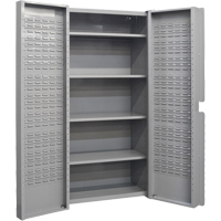 Deep Door Combination Cabinets, 38" W x 24" D x 72" H, Grey The Estey Group