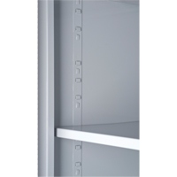 Deep Door Combination Cabinets, 38" W x 24" D x 72" H, Grey The Estey Group
