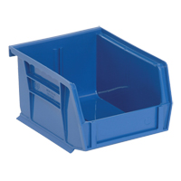 Ultra Stack & Hang Bin, 4-1/8" W x 3" H x 5-3/8" D, Blue The Estey Group