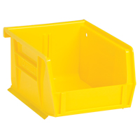 Ultra Stack & Hang Bin, 4-1/8" W x 3" H x 5-3/8" D, Yellow The Estey Group