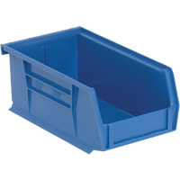 Ultra Stack & Hang Bin, 4-1/8" W x 3" H x 7-3/8" D, Blue The Estey Group