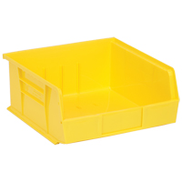 Bacs ultra empilable & suspendable, 11" la, 5" h x 10-7/8" p, Jaune The Estey Group