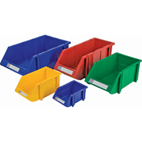 Stack & Hang Bin, 7-7/8" W x 7" H x 17-11/16" D, Red The Estey Group