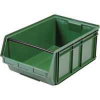 Giant Stacking Containers, 18.375" W x 29" D x 11.875" H, Green The Estey Group
