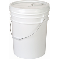 Pail With Gasket Lid, Plastic, 20 L The Estey Group
