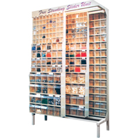 SYST&egrave;ME COULISSANT A/56BACS16"PX74"HX48"LA, 48" la x 18" p x 77" h, 56 bacs The Estey Group