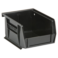 Ultra Stack & Hang Bin, 4-1/8" W x 3" H x 5-3/8" D, Black The Estey Group
