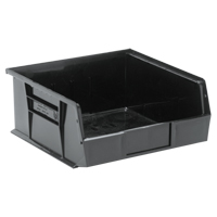 Bacs ultra empilable & suspendable, 11" la, 5" h x 10-7/8" p, Noir The Estey Group