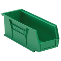 Bacs ultra empilable & suspendable, 4-1/8" la, 4" h x 10-7/8" p, Vert The Estey Group